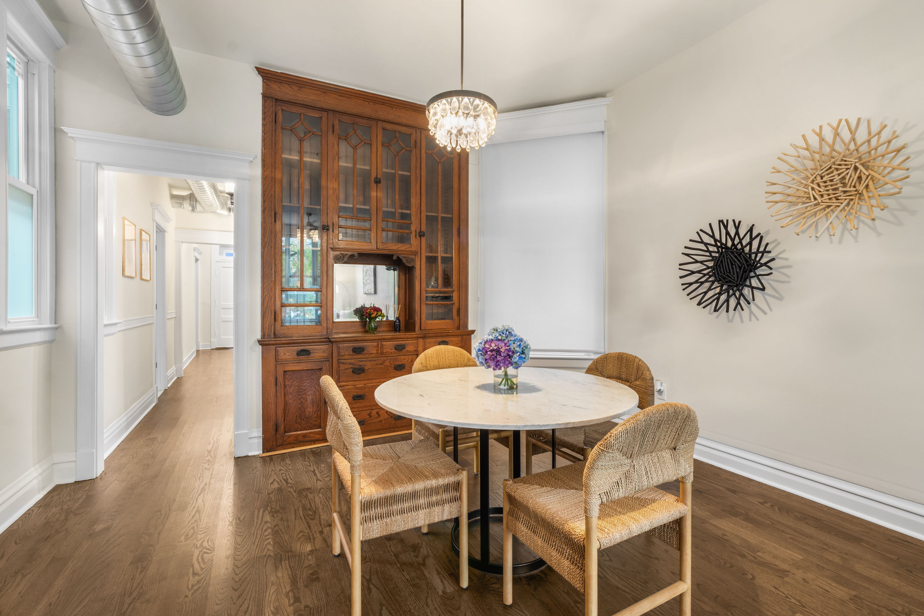 Second view of the dining room